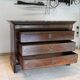 Parisian chest of drawers in mahogany, Charles X style, nineteenth.