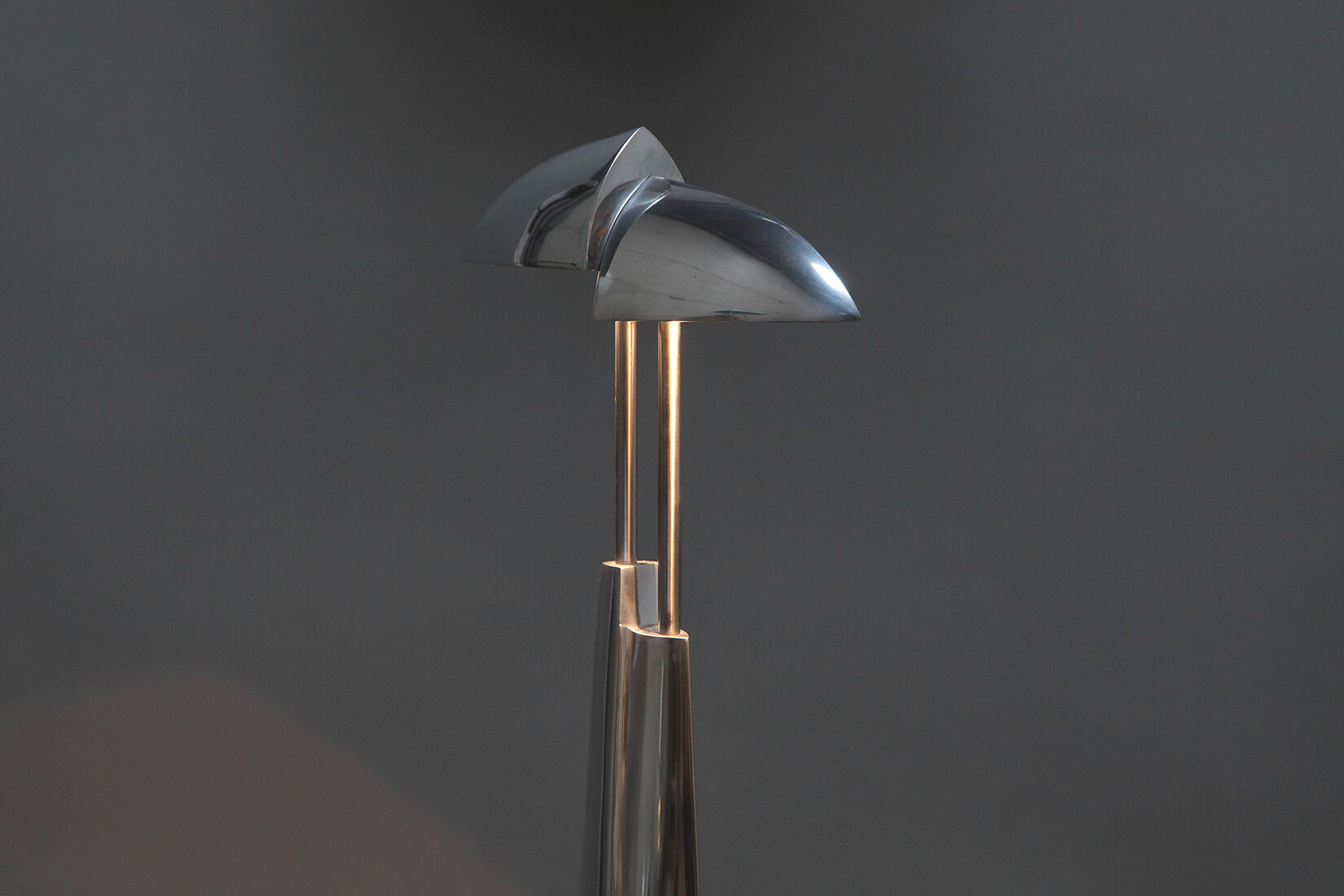 Ara Cast Aluminium Table Lamp Design By Mies & van Gessel For Quasar