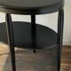 Gueridon console bois noir art déco