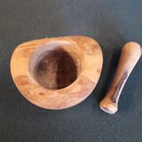 Olive wood pestle