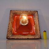 Pop Art Ceramic Wall Lamp, Germany, 1970s