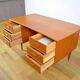 Teak desk scandinavian work 1960