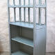 Blue bamboo shelf
