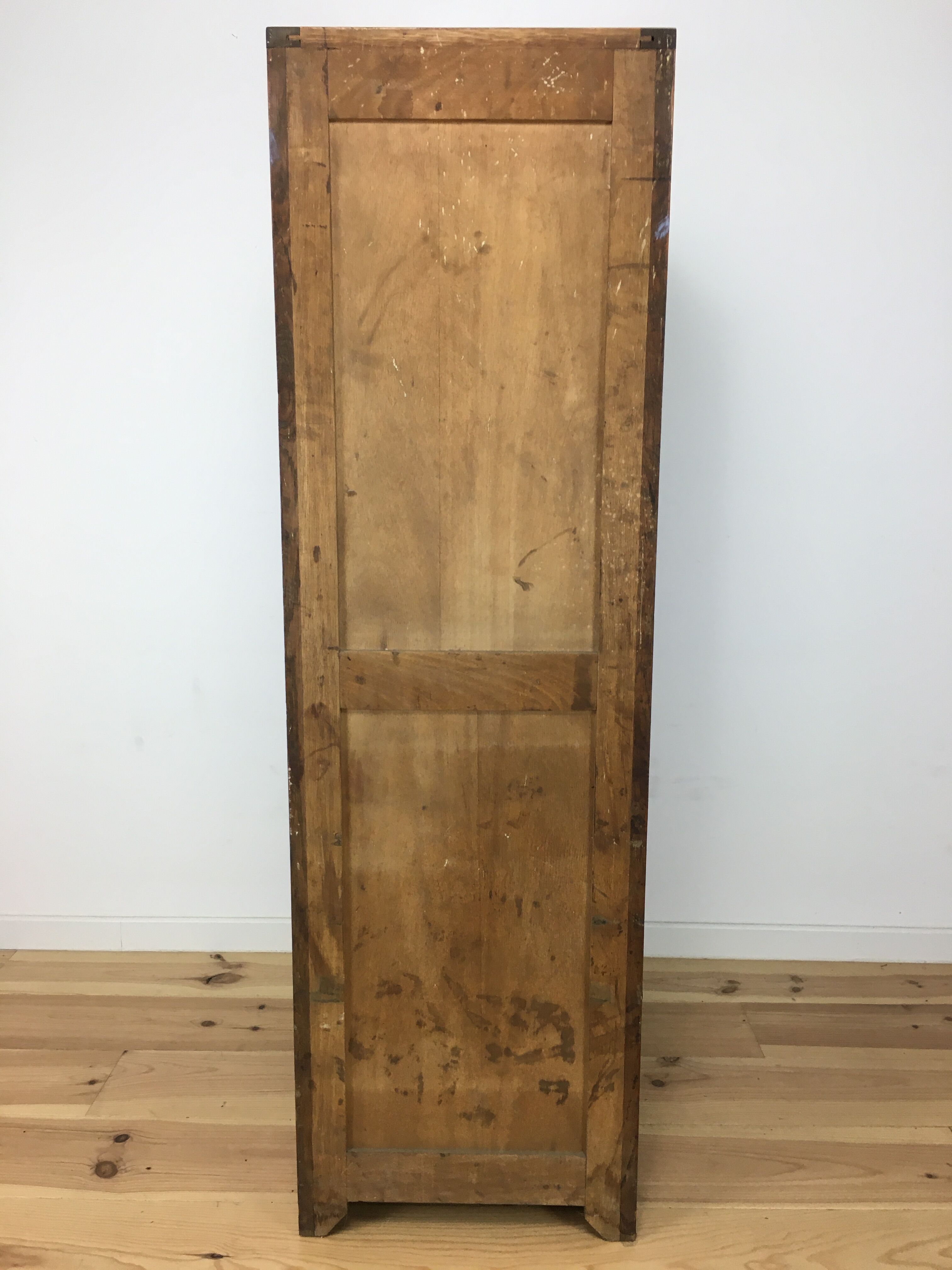 Meuble classeur 4 tiroirs en bois de chêne