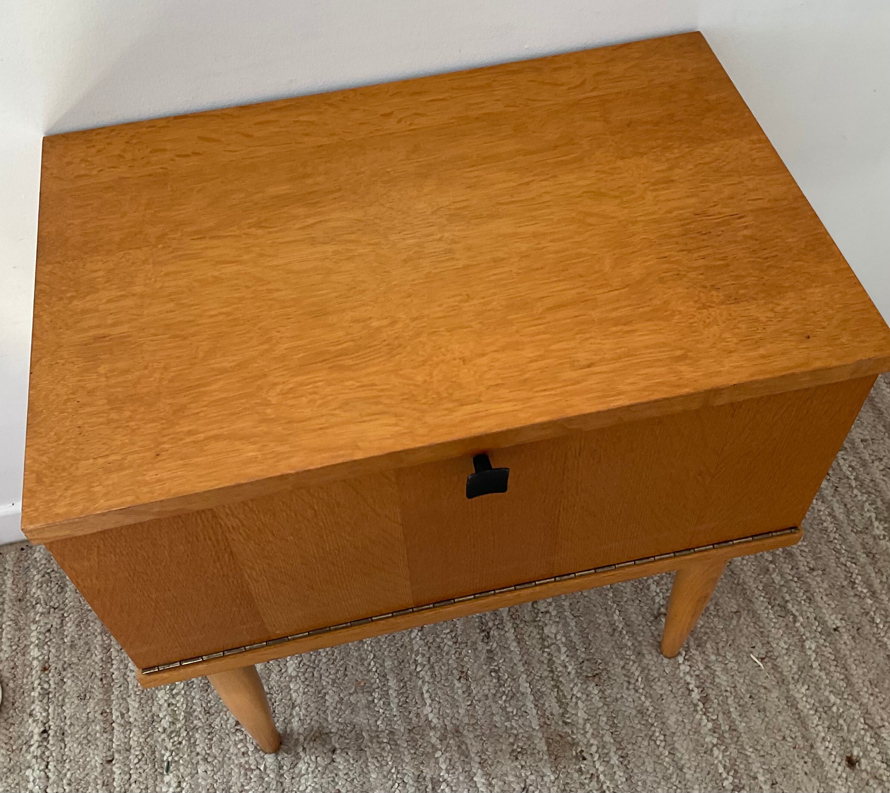 Vintage bedside from the 60s and 70s