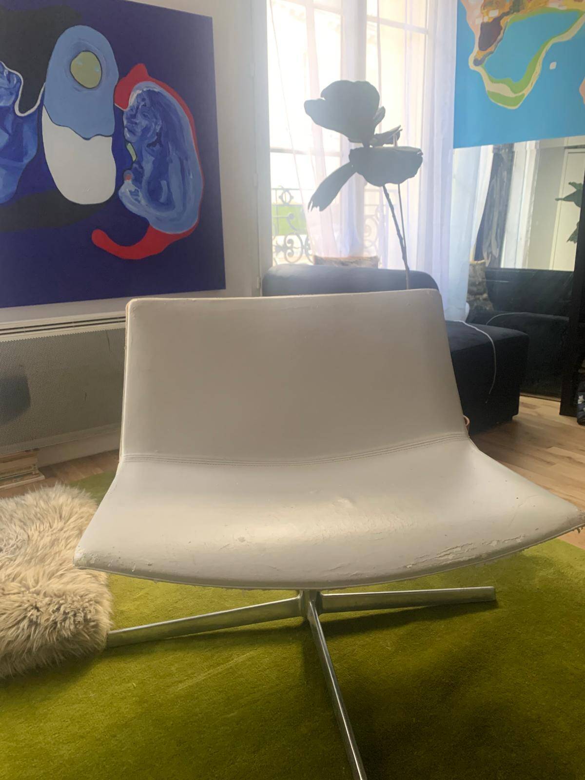 Catifa 80 swivel armchair Arper