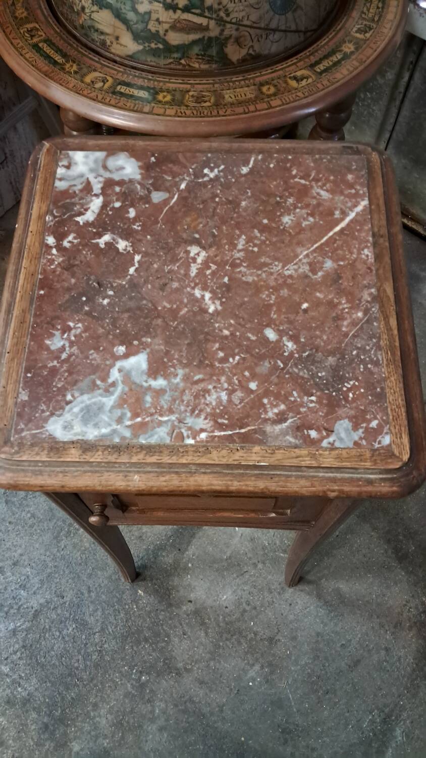 Art nouveau bedside table