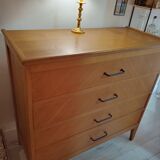 1950s varnished oak dresser