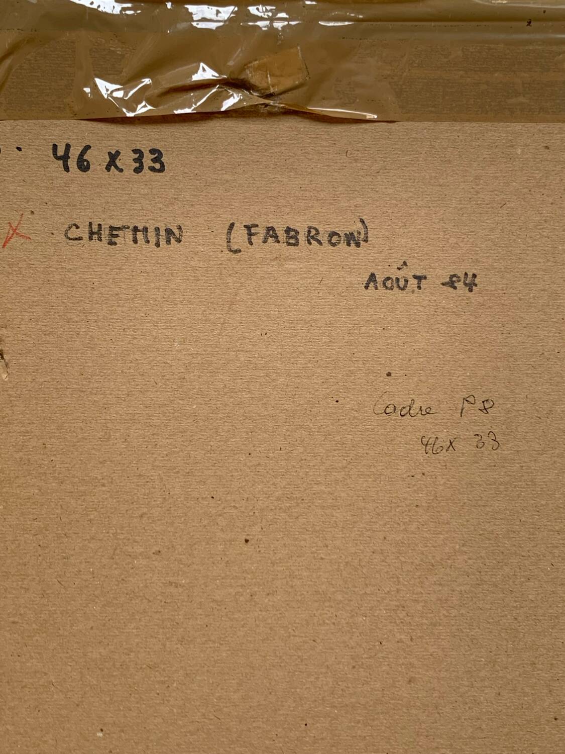 Chemin de Fabron Nice old painting signed dated vintage