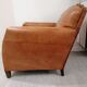 Leather club chair, fully restored