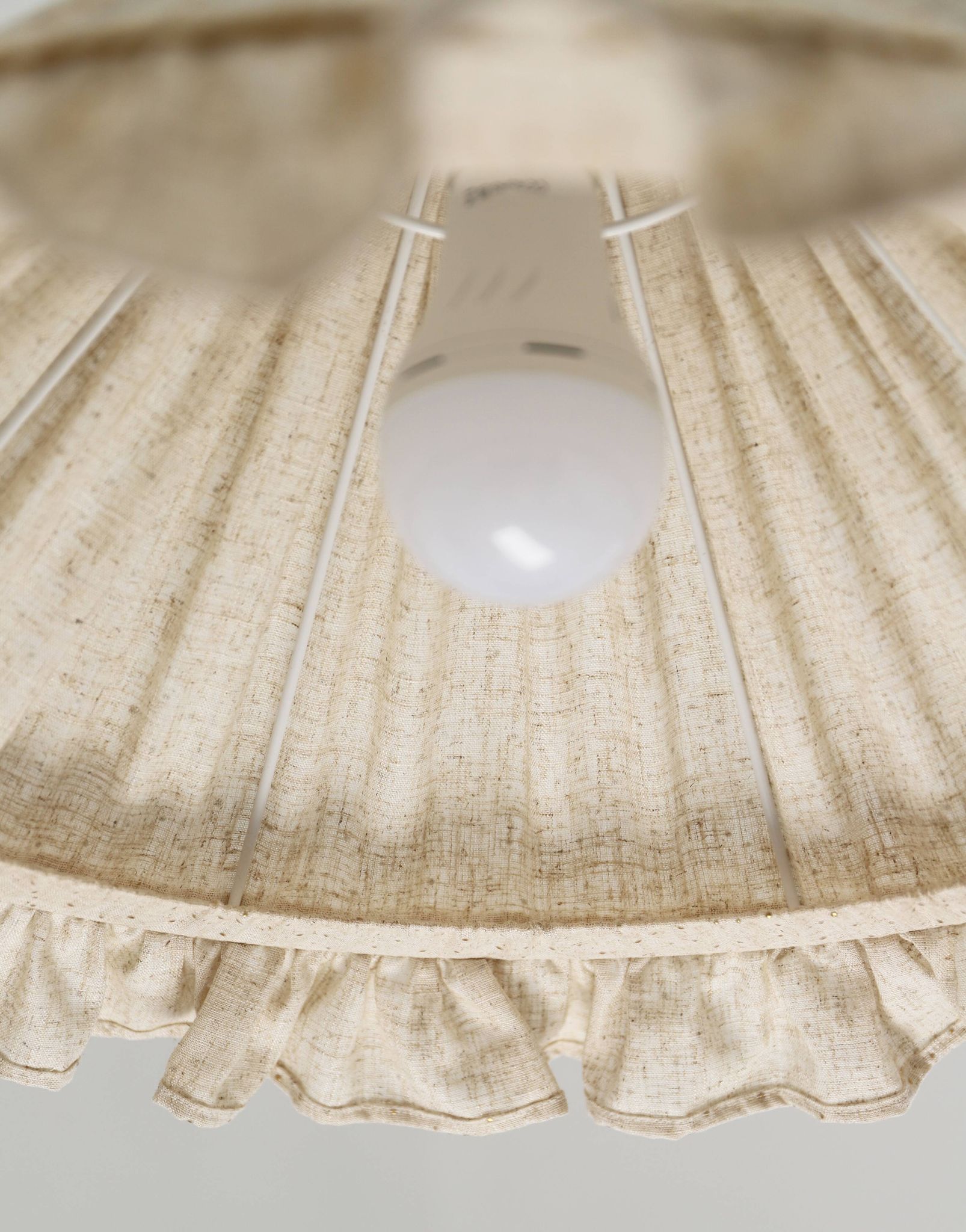 Suspension conique avec volant Emilia "classic dots"