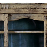 Antique white indian showcase