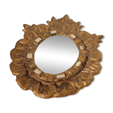 Miroir en plomb de Irena Jaworska, années 60