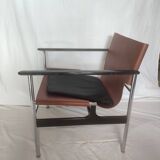 Pair of armchairs, model 657 Sling chair by Charles Pollock for Knoll