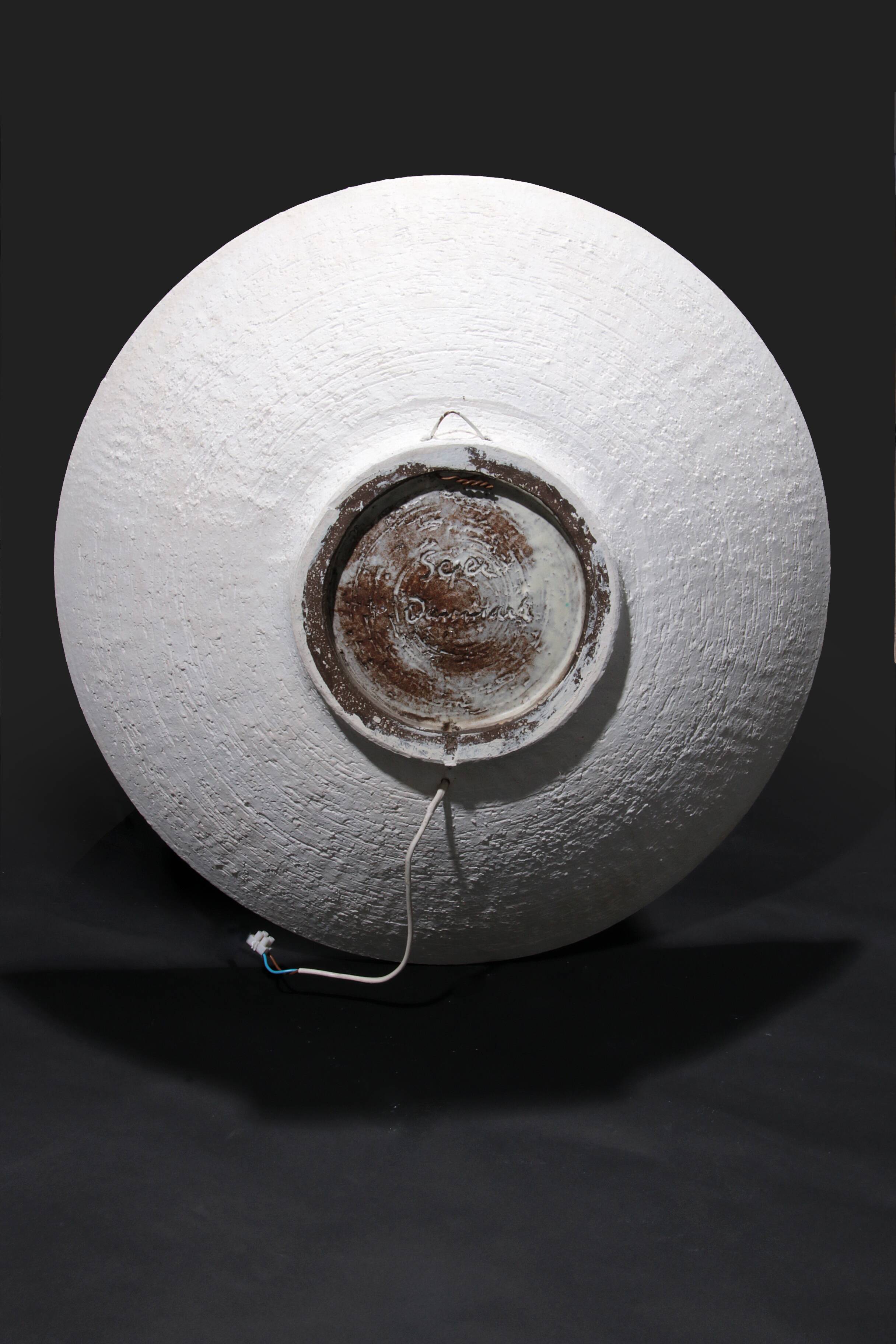 Design Stoneware Wall lamp by Sejer Keramik, Denmark 1960