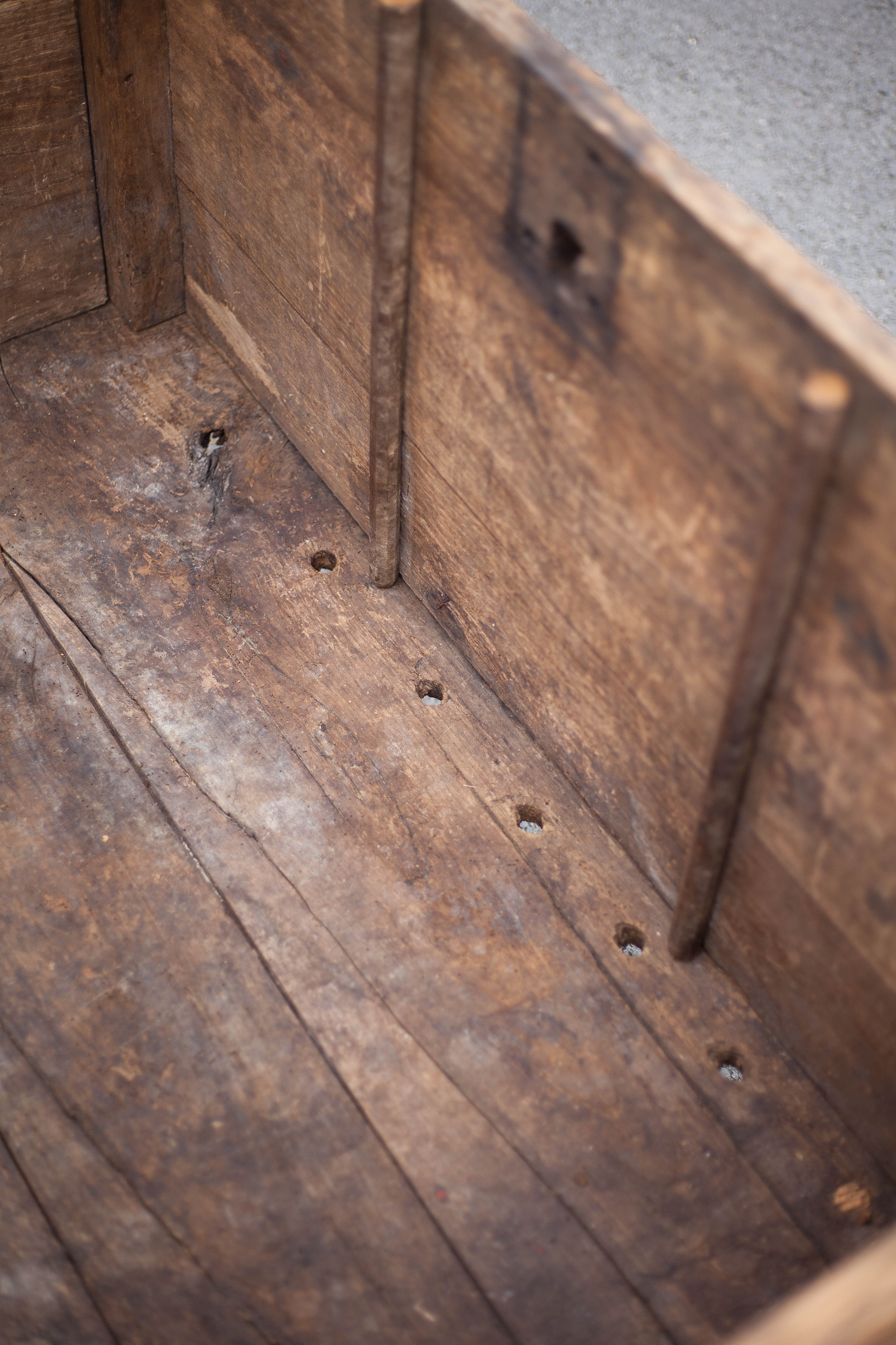 Oak chest