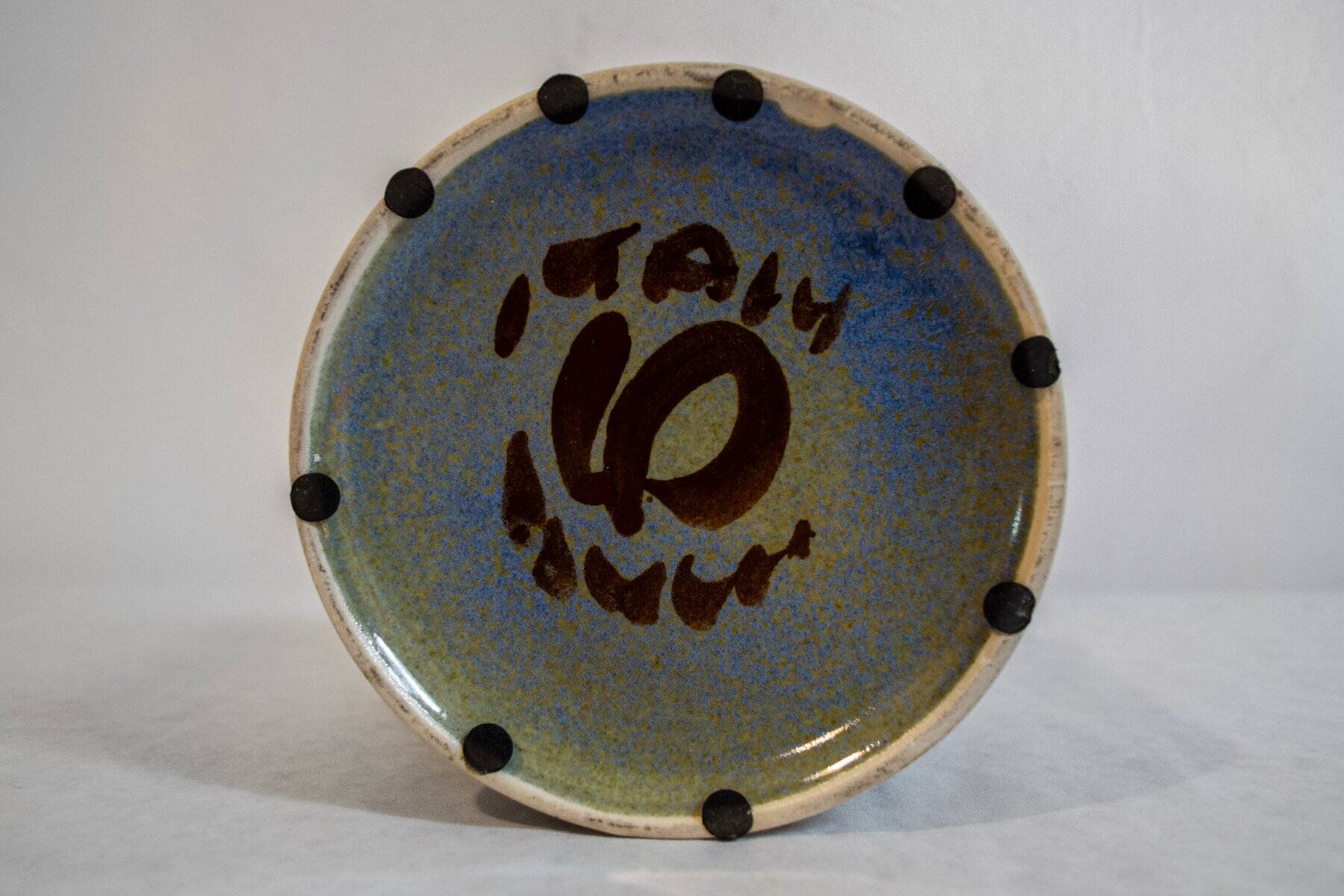 Vintage vase by Franco Bucci for Pesaro Workshop, 1960s.