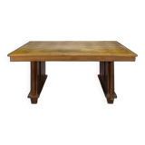 Oak desk in Art Deco style.