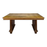 Oak desk in Art Deco style.