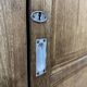 Oak wardrobe with sliding doors from the 1930s.