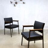 Vintage Tijsseling dining chairs Gijs van der Sluis