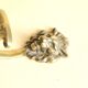 Animal Hook Lion Golden Brass - Handmade Wall Hook - Classic Style