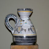 Pitcher with geometric patterns Jean Rivier style