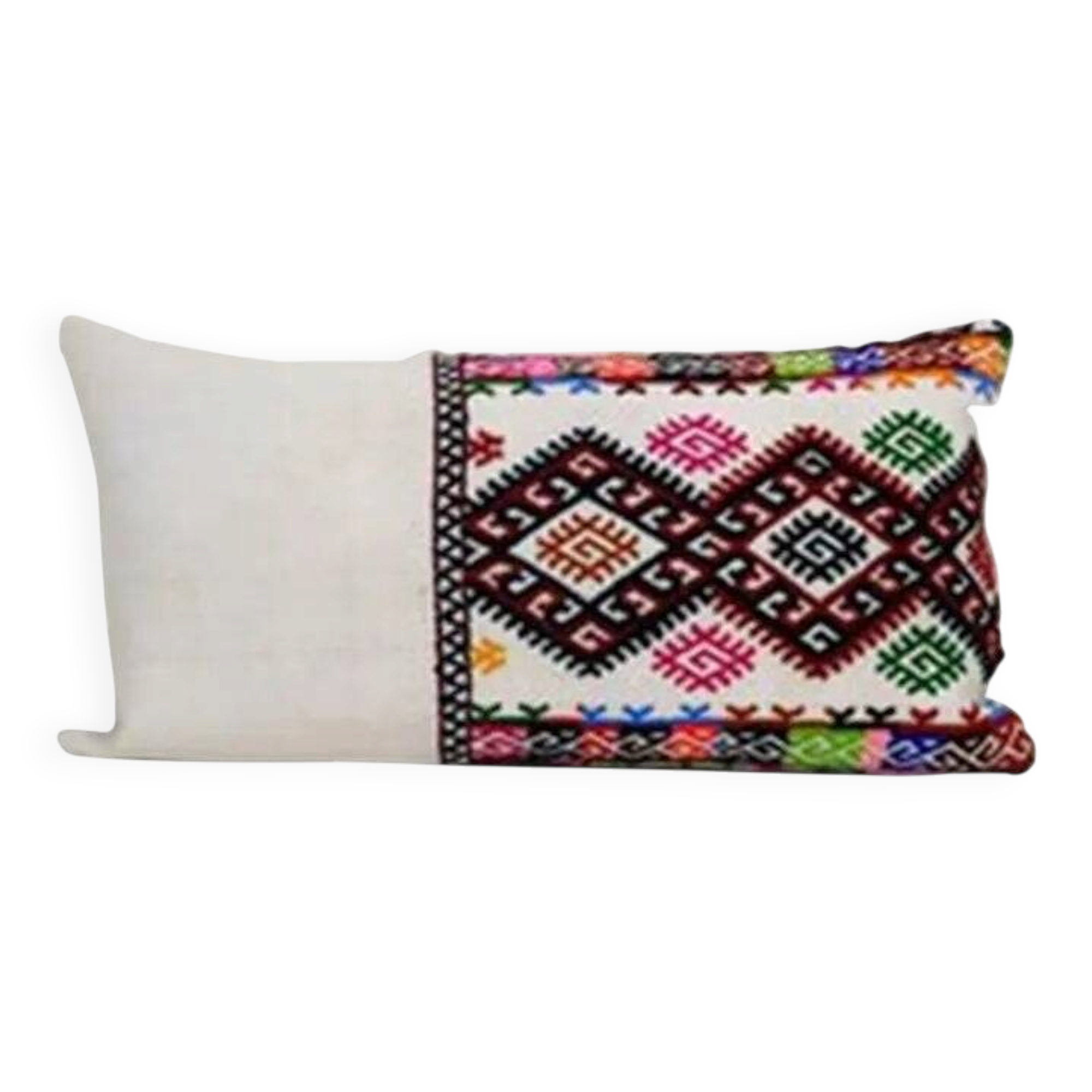 Vintage Turkish cushion cover 30x61 cm