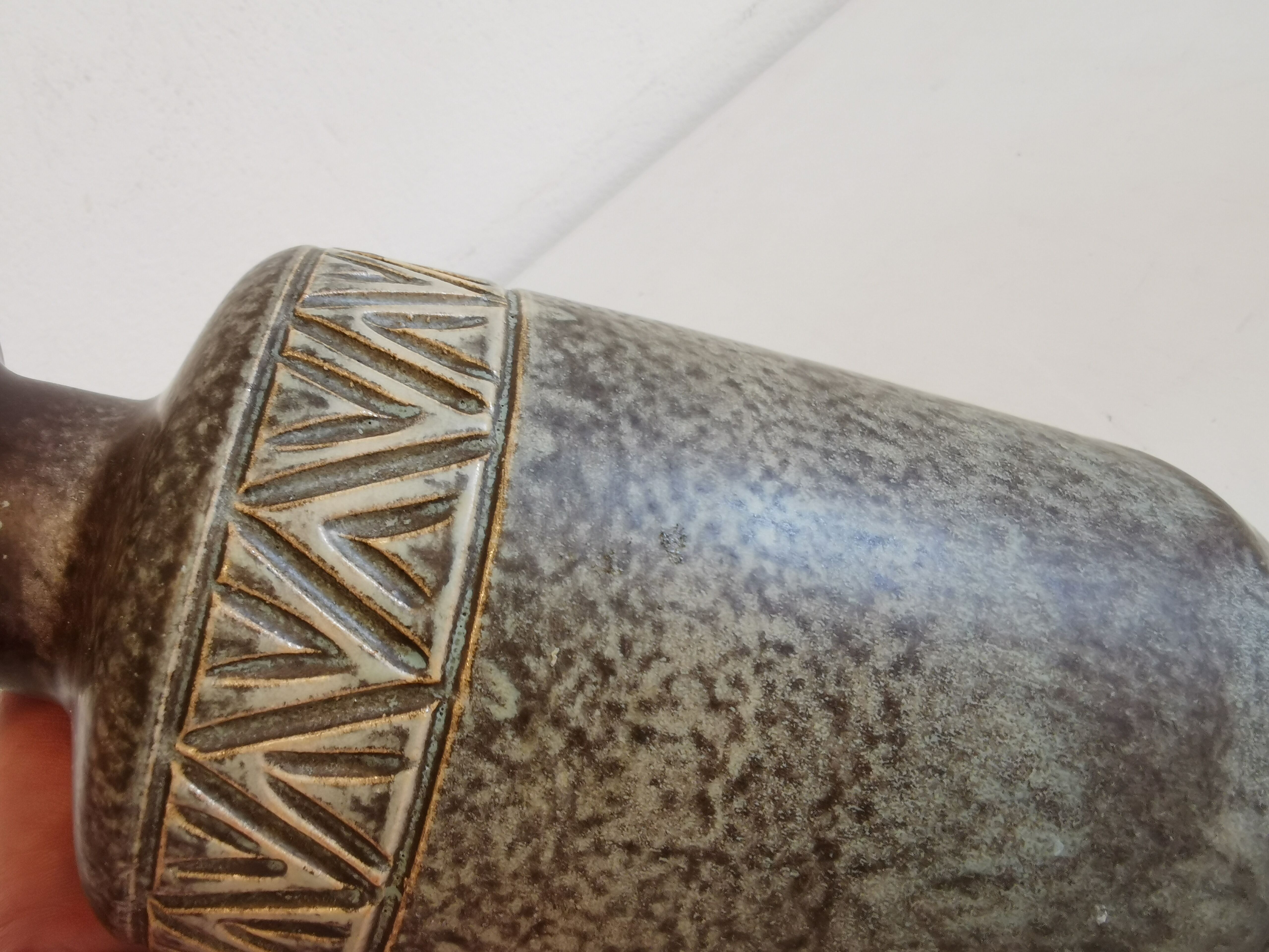 Ceramic vase from Danish Johgus, estimated 1960s-70s