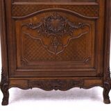 Oak display case, France, circa 1900