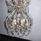 Balloon chandelier with tassels