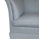 Howard & Son's restored sofa, 100% wool.