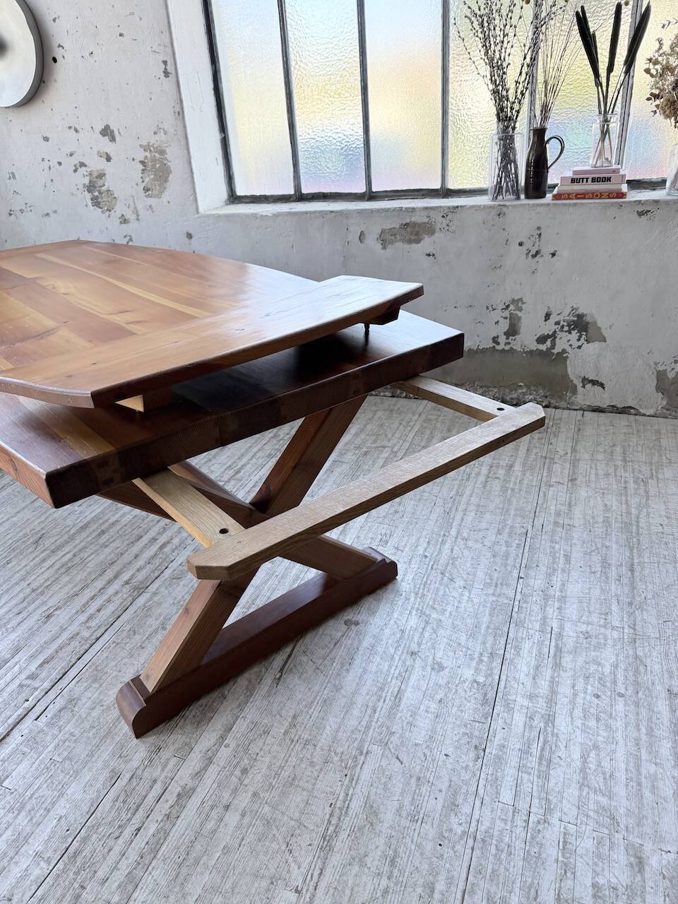 Mountain furniture set with table and 8 chairs Malmvall.