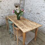 Restored old farmhouse table