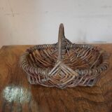 Lot of old wicker baskets