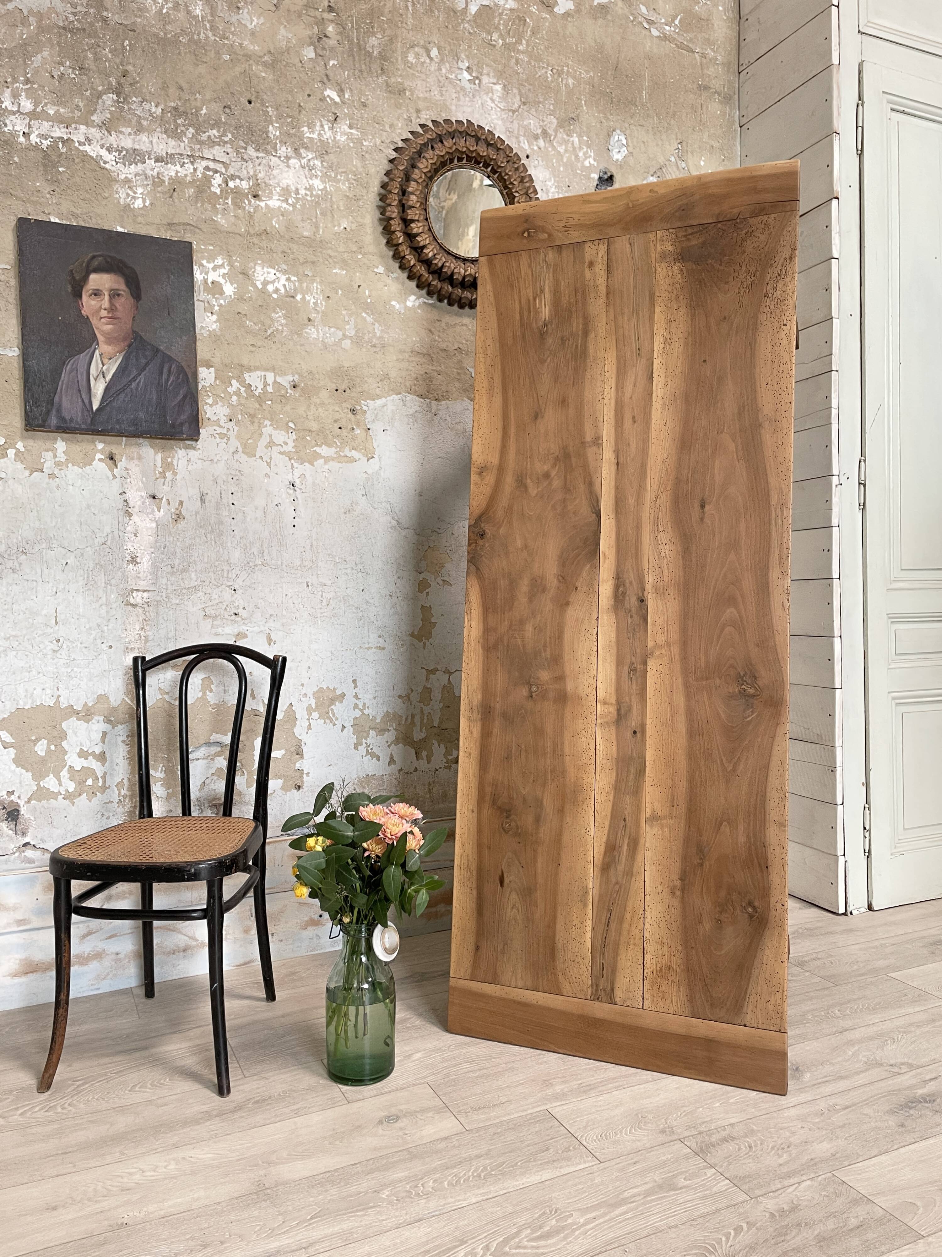 Vintage farmhouse table with spindle legs.