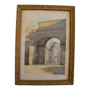 La Porte du Rhône à - vers
