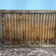 Wicker trunk woven nineteenth century