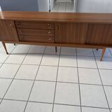 Vintage 1960s Scandinavian-style sideboard