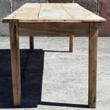 Large farmhouse table. (238 x 77cm.)