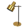 Desk lamp "Lento" Jo Hammerborg, Fog & Mørup, Brass, Denmark, 1960