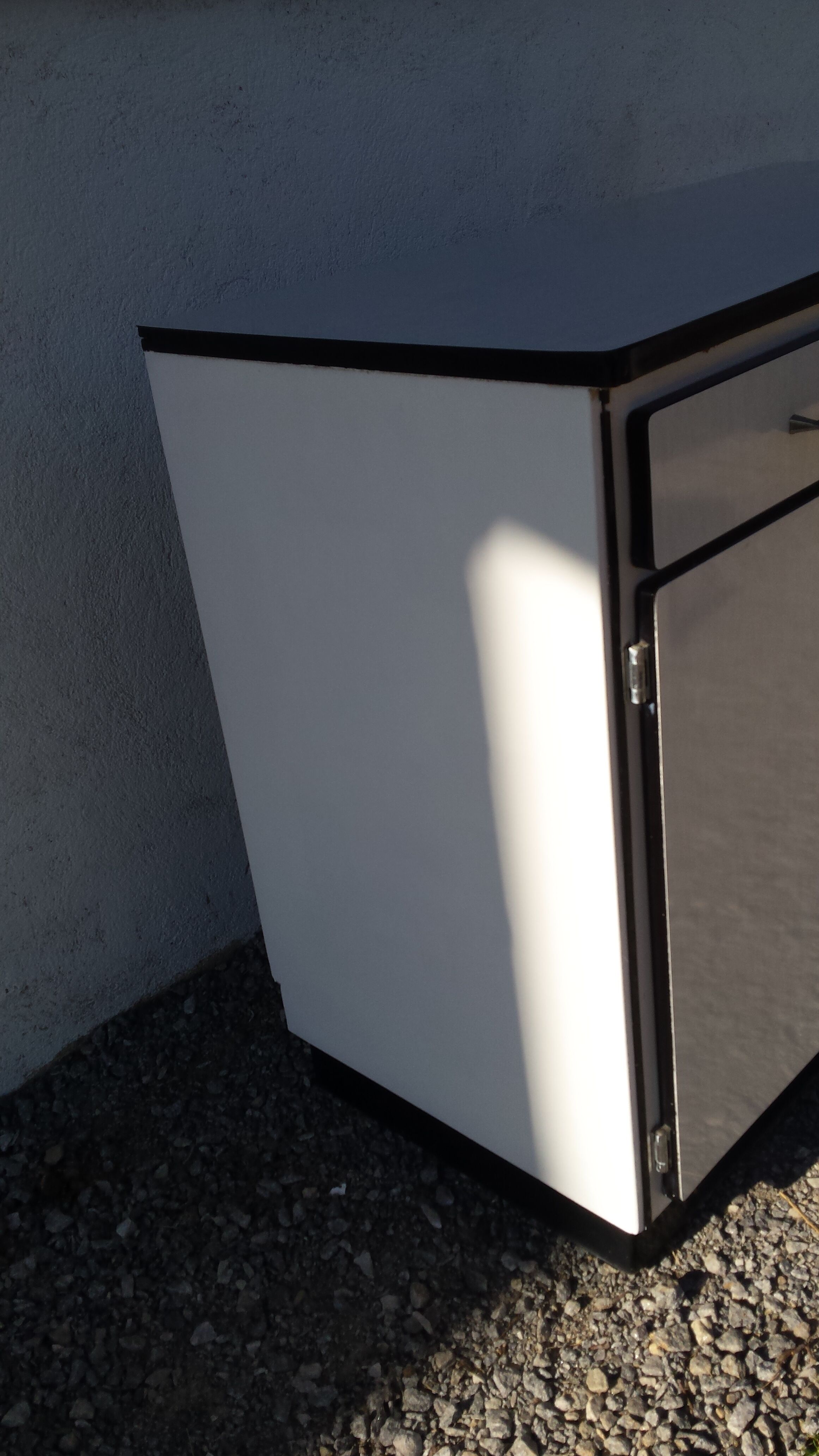 White formica furniture