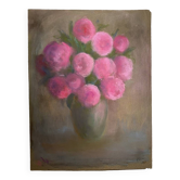 Still life with roses, signed and dated 1969
