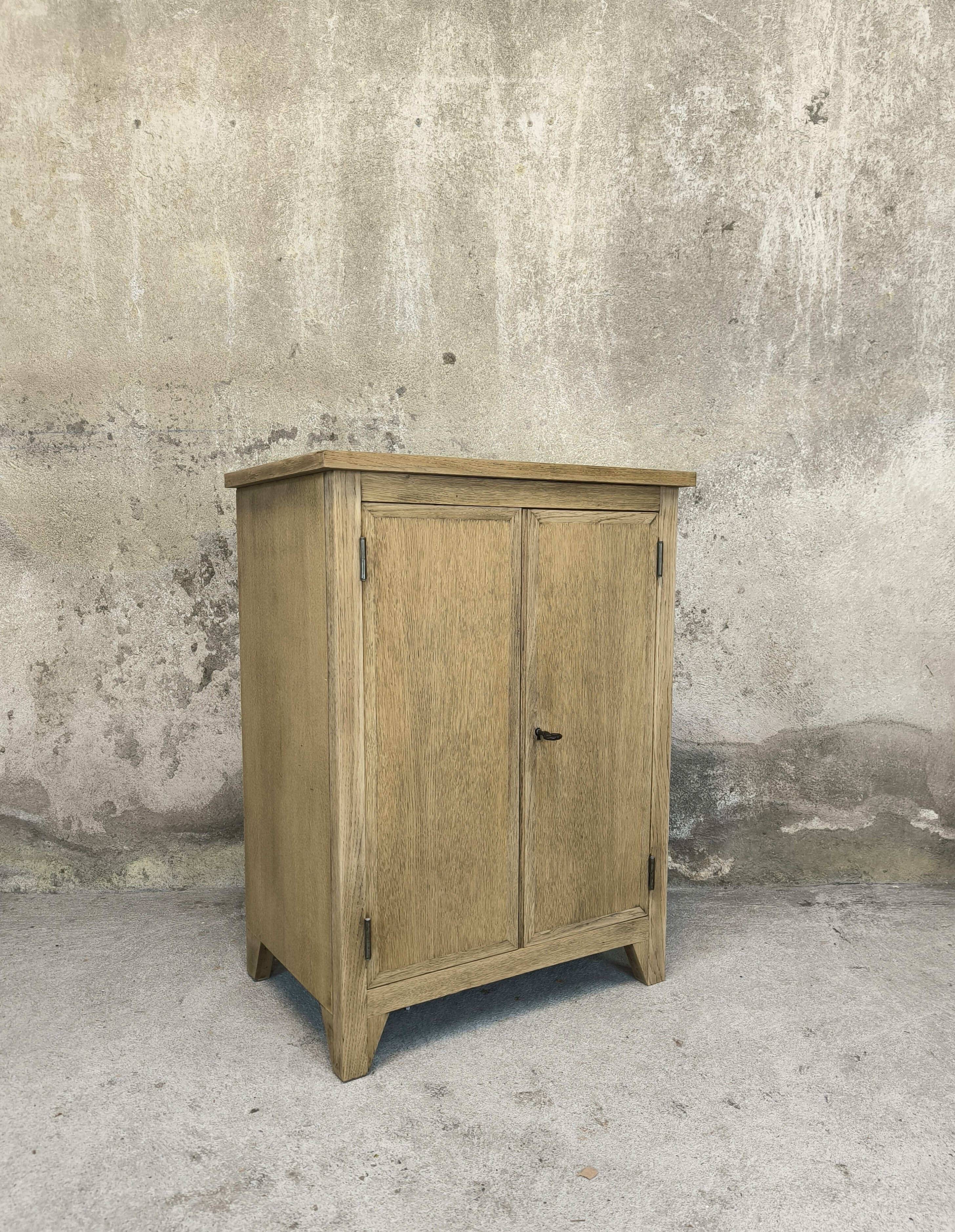Small vintage two-door sideboard