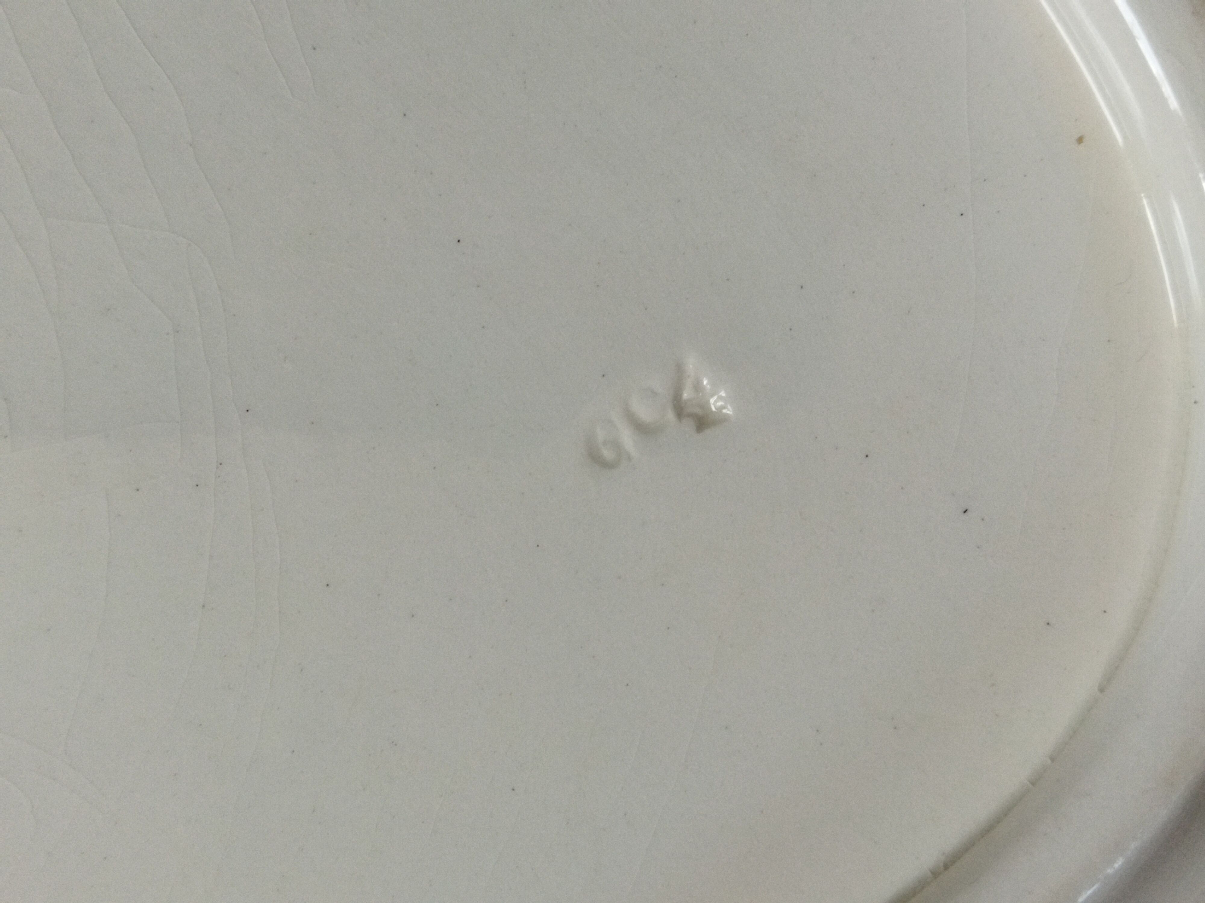 Antique Villeroy & Boch Mettlach earthenware dish 1562 Old Strasbourg / Alt Strassburg