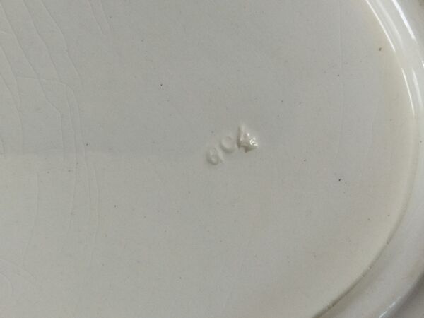 Plat ancien en faïence Villeroy & Boch Mettlach 1562 Vieux Strasbourg / Alt Strassburg