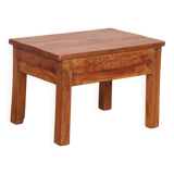 Antique Burmese teak bedside table
