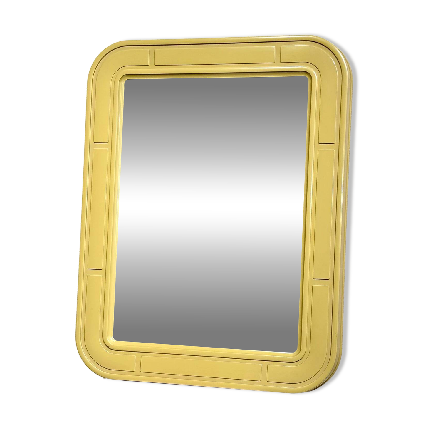 Carrara & Matta Spaceage mirror, Italy 1970