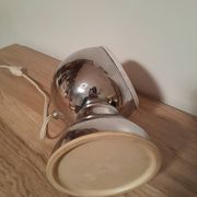 Vintage eye-ball table lamp Goffredo Regiani chrome metal