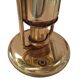 Set di 5 Lampade Vintage stile Nautico – Ottone e Vetro Colorato – 23cm
